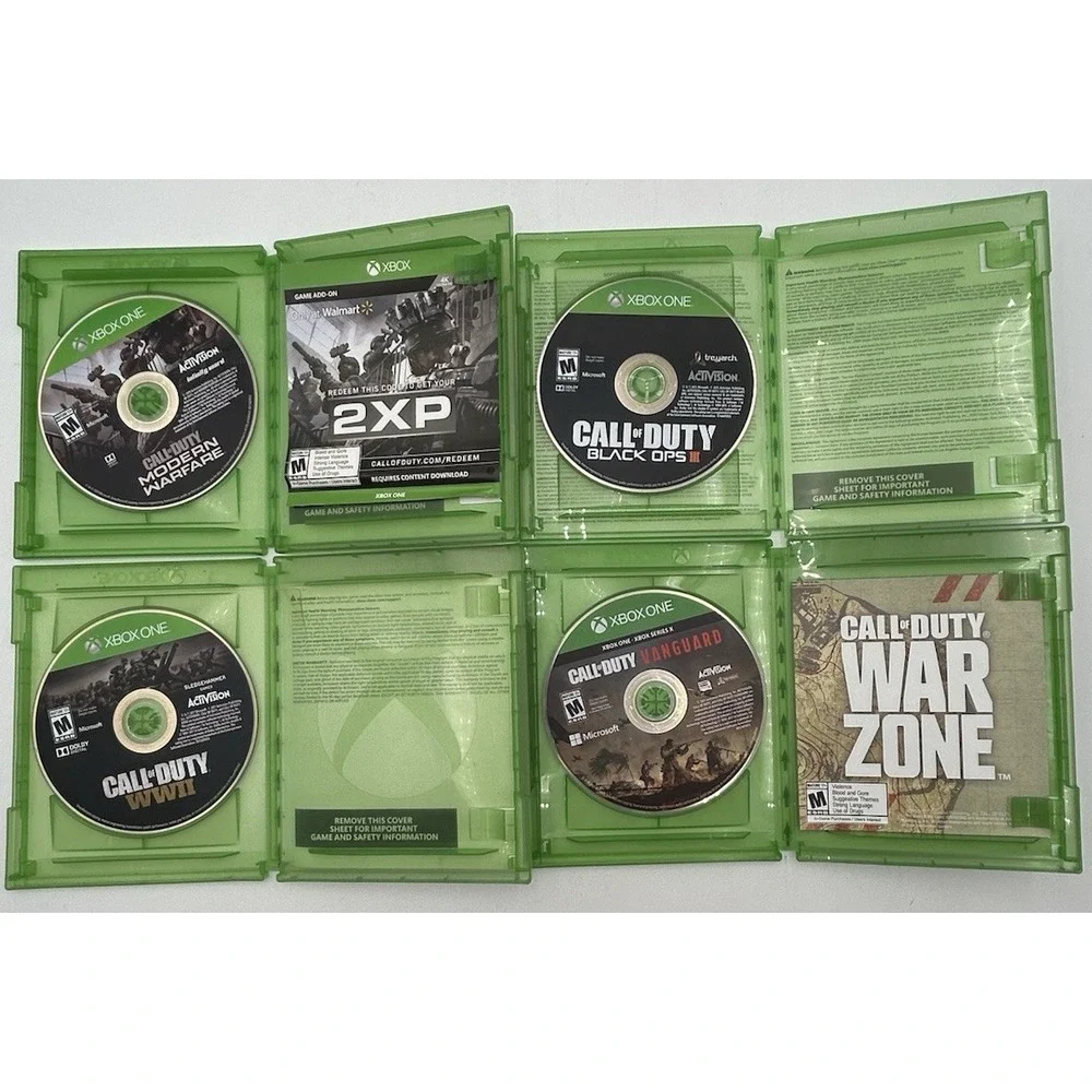 Xbox One Games Lot Of 8 Call Of Duty Halo Inquisition Wolfenstein CIB